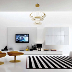 Люстра подвесная с 3-мя кольцевыми светодиодными лампами Catcher варинант исполнения - 2 | Loft Concept в Кирове