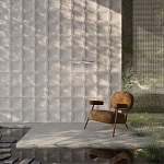 Гипсовая 3D панель с принтографией PM-23 варинант исполнения - 1 | Loft Concept в Кирове