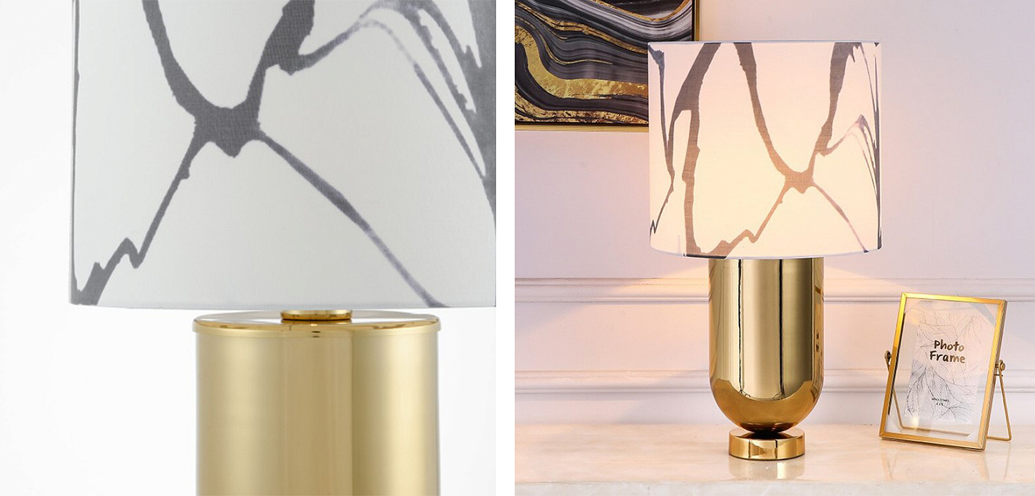 Настольная лампа Adeline Gold Table Lamp Настольная лампа Adeline Gold Table Lamp - Loft-Concept в Кирове