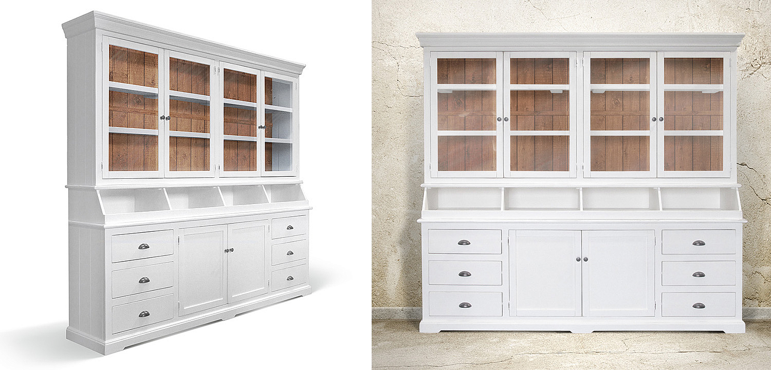 Шкаф Ruggerio Provence HARMONIE Glass Door big Шкаф Ruggerio Provence HARMONIE Glass Door big - Loft-Concept в Кирове