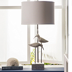 Настольная лампа с декором в виде птиц Coastal варинант исполнения - 2 | Loft Concept в Кирове