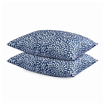 Постельное белье темно-синего цвета с рисунком Blossom Essence Sophie варинант исполнения - 3 | Loft Concept в Кирове