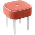 Квадратный мягкий пуф на белых ножках Winton Pouf Square варинант исполнения - 15 | Loft Concept в Кирове
