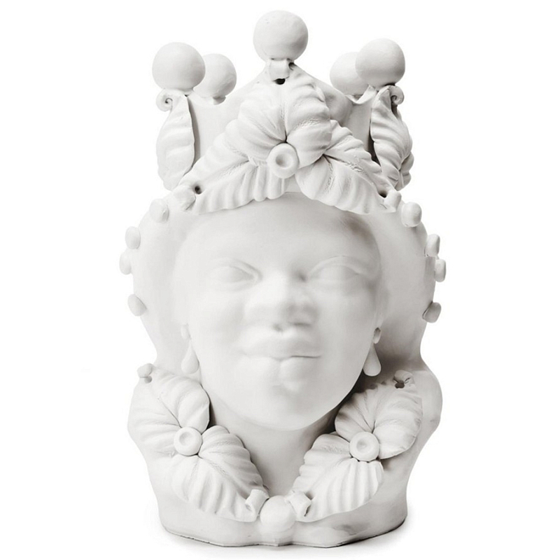 Ваза Vase Moro Lady Eve White Matt Белый Ваза Vase Moro Lady Eve White Matt Белый в Кирове | Loft Concept