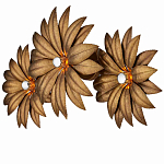 Большой цветочный бра Large Flower Lamp варинант исполнения - 2 | Loft Concept в Кирове