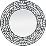 Настенное зеркало Black and white mosaic варинант исполнения - 1 | Loft Concept в Кирове