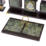 Настольный письменный набор из нефрита на ножках Executive Recruitment варинант исполнения - 2 | Loft Concept в Кирове