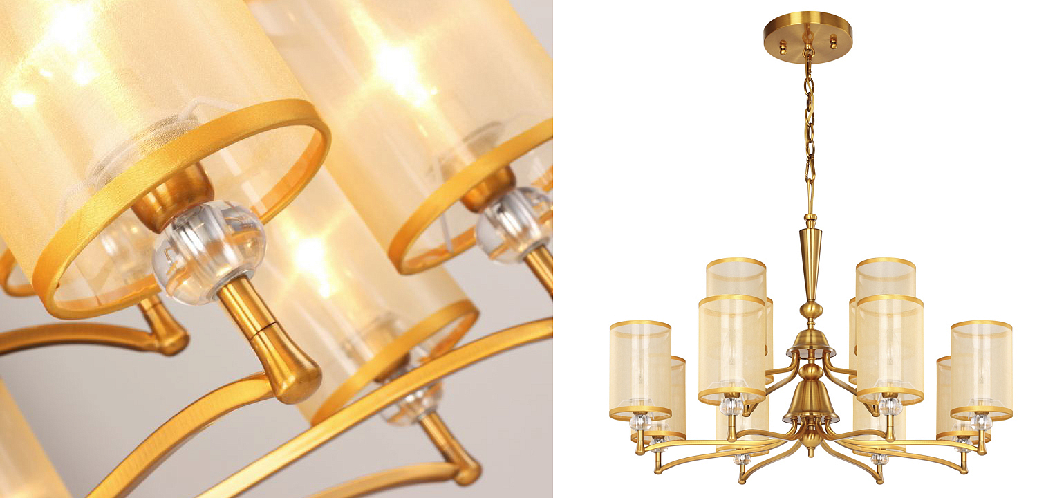 Люстра Boniface Chandelier Double Люстра Boniface Chandelier Double - Loft-Concept в Кирове