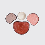 Сет из 4-х тарелок «QARTZITE» варинант исполнения - 1 | Loft Concept в Кирове