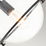 Подвесной светильник с прозрачным плафоном в форме шара в арочной подвеске Hinkley варинант исполнения - 7 | Loft Concept в Кирове