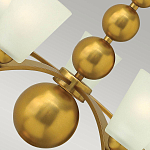 Люстра с матовыми конусными плафонами и декоративными элементами в форме шаров Hinkley варинант исполнения - 8 | Loft Concept в Кирове