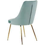 Стул в мятной велюровой обивке Ward Mint Velour Chair варинант исполнения - 4 | Loft Concept в Кирове
