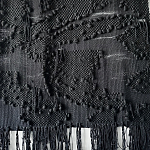 Гобелен из шерсти мериноса с узелками Ночь  варинант исполнения - 1 | Loft Concept в Кирове