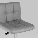 Барный стул с сиденьем серого цвета Honory варинант исполнения - 7 | Loft Concept в Кирове