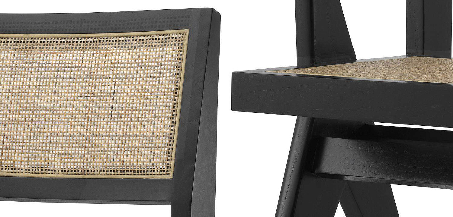 Стул Eichholtz Chair Niclas With Desk black Стул Eichholtz Chair Niclas With Desk black - Loft-Concept в Кирове
