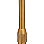 Торшер с мраморным столиком и золотым плафоном Ezio Floor Lamp варинант исполнения - 3 | Loft Concept в Кирове