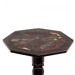 Кофейный стол из натуральных камней Змеевик и Яшма Natural Stone Tables варинант исполнения - 12 | Loft Concept в Кирове