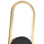 Бра с овальной рамой цвета латунь Midnight Orbit варинант исполнения - 4 | Loft Concept в Кирове