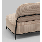 Диван Стоун велюр рельефный бежевый варинант исполнения - 4 | Loft Concept в Кирове