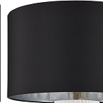 Настольная лампа с белым фактурным корпусом и черным абажуром Twisted варинант исполнения - 3 | Loft Concept в Кирове