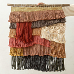 Текстильное Панно с бахромой варинант исполнения - 2 | Loft Concept в Кирове