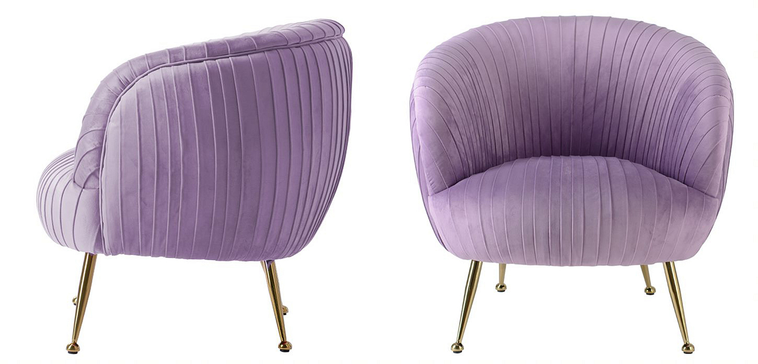 Кресло SOUFFLE CHAIR lilac Кресло SOUFFLE CHAIR lilac - Loft-Concept в Кирове