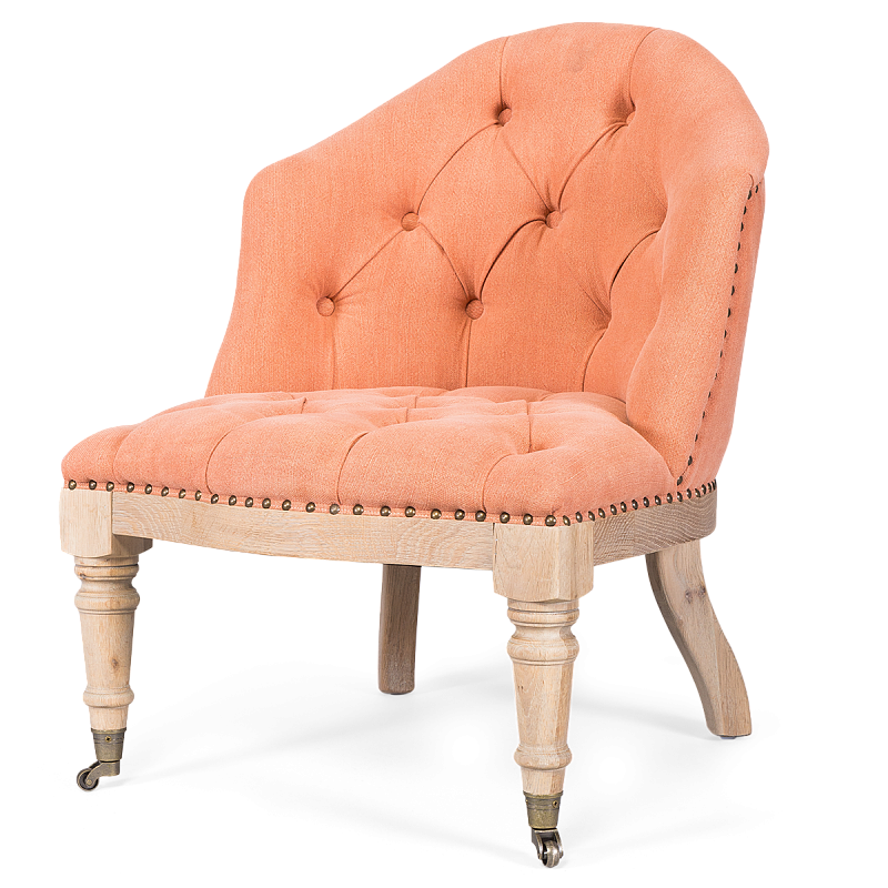 Кресло French Provence Chair rose Розовый пастельный Кресло French Provence Chair rose Розовый пастельный в Кирове | Loft Concept