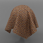 Мебельная ткань Шенилл терракотовый цвет 142 см T4-58 варинант исполнения - 10 | Loft Concept в Кирове