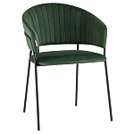 Стул в велюре зеленого цвета Horizon варинант исполнения - 1 | Loft Concept в Кирове