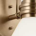 Бра с белым матовым плафоном в форме конуса Kichler варинант исполнения - 6 | Loft Concept в Кирове