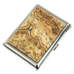Портсигар с газовой зажигалкой из натурального камня Оникс Stone Cigarettes Cases варинант исполнения - 6 | Loft Concept в Кирове