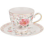 Чайный сервиз из фарфора на 6 персон 14 предметов Flower Porcelain Collection варинант исполнения - 2 | Loft Concept в Кирове