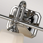 Бра для ванных комнат с квадратными матовыми плафонами на основании цвета хром Feiss варинант исполнения - 7 | Loft Concept в Кирове