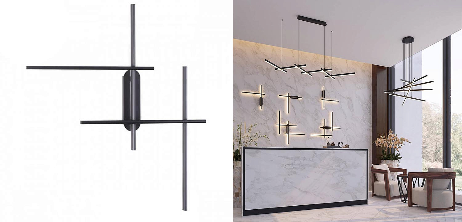 Бра Rolf Four Black Lines Бра Rolf Four Black Lines - Loft-Concept в Кирове