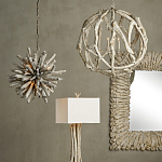 Люстра круглая в виде веток деревьев Natural Driftwood варинант исполнения - 5 | Loft Concept в Кирове