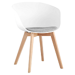 Стул из пластика с мягким сиденьем Eames варинант исполнения - 1 | Loft Concept в Кирове