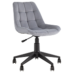 Мягкое компьютерное кресло Plushe Grey варинант исполнения - 1 | Loft Concept в Кирове