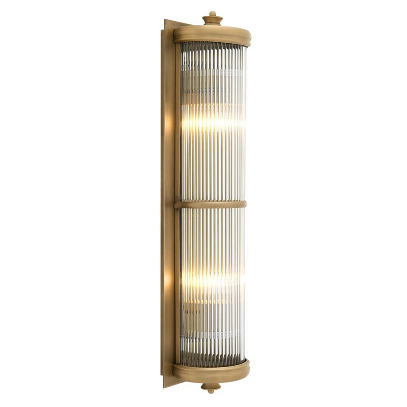 Бра Wall Lamp Glorious XL Brass Латунь Прозрачное Стекло Бра Wall Lamp Glorious XL Brass Латунь Прозрачное Стекло в Кирове | Loft Concept
