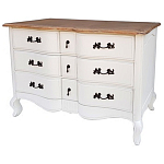 Комод бежевый в стиле Прованс Montmartre Provence Beige Wide варинант исполнения - 1 | Loft Concept в Кирове
