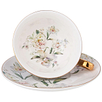 Чайный набор из фарфора на 6 персон Grey Tea Porcelain Set варинант исполнения - 1 | Loft Concept в Кирове