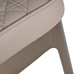 Стул барный светло-серый из экокожи Spectacular High Bar Stool варинант исполнения - 5 | Loft Concept в Кирове