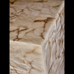 Торшер прямоугольный из натурального камня Calcite Geometry варинант исполнения - 10 | Loft Concept в Кирове