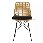 Стул с ротанговым плетением Wicker Stool без подлокотников варинант исполнения - 1 | Loft Concept в Кирове