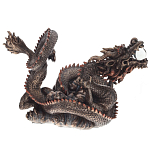 Декоративная статуэтка Дракон Фуцанлун Fuzanglong Dragon Brown Statuette варинант исполнения - 1 | Loft Concept в Кирове