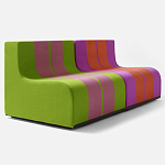 Дизайнерское кресло зеленое Poltronova Sofo Verosa Green Pink Armchair варинант исполнения - 3 | Loft Concept в Кирове