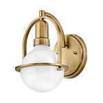 Бра с шарообразной белой лампой и декоративной рамкой Hinkley варинант исполнения - 1 | Loft Concept в Кирове