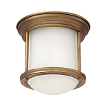 Потолочный светильник для ванных комнат с цилиндрическим стеклянным плафоном и одной лампой Hinkley варинант исполнения - 9 | Loft Concept в Кирове