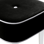 Квадратный мягкий пуф на белых ножках Winton Pouf Square варинант исполнения - 10 | Loft Concept в Кирове