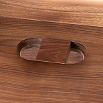 ТВ-тумба из массива ореха Robinett Wooden TV Stand варинант исполнения - 6 | Loft Concept в Кирове