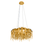 Люстра круглая подвесная с металлическими дугами и длинными цепочками 80 см Atlantis Chain варинант исполнения - 12 | Loft Concept в Кирове